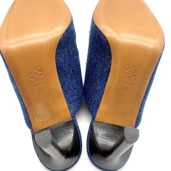 Loewe Ripped Denim Mule - Picture 5 of 8